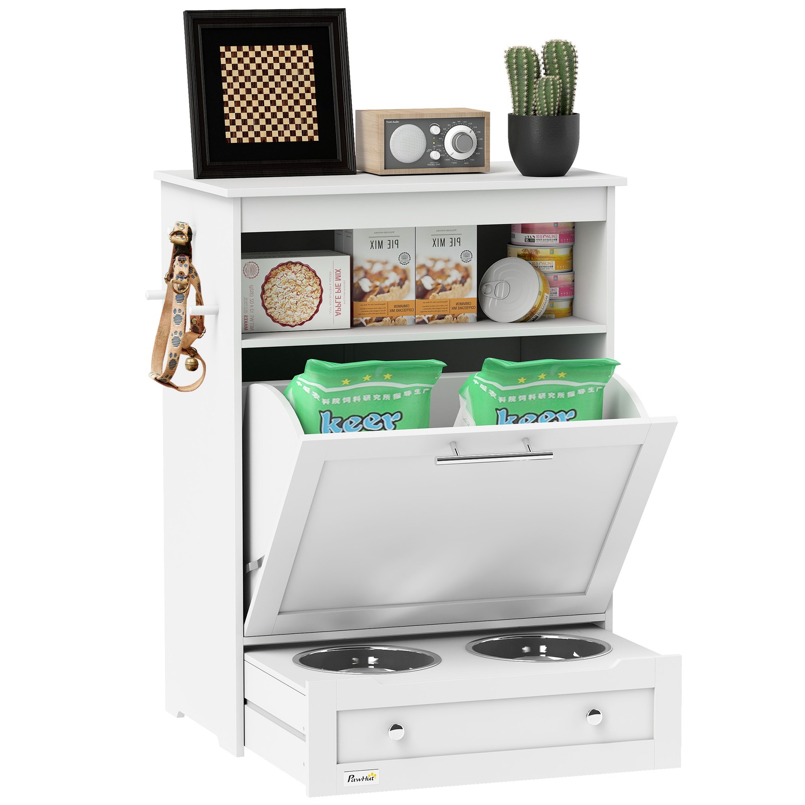 Food Storage Dog - Pet Feeder Station, Dog and Cat