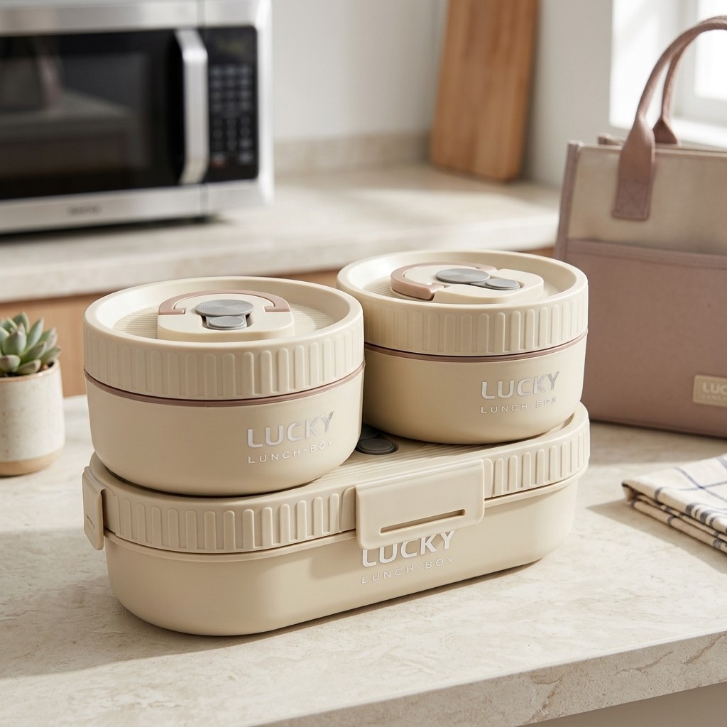 Food Storage 30 Years - Microwave Safe Stainless Steel Lunch Box