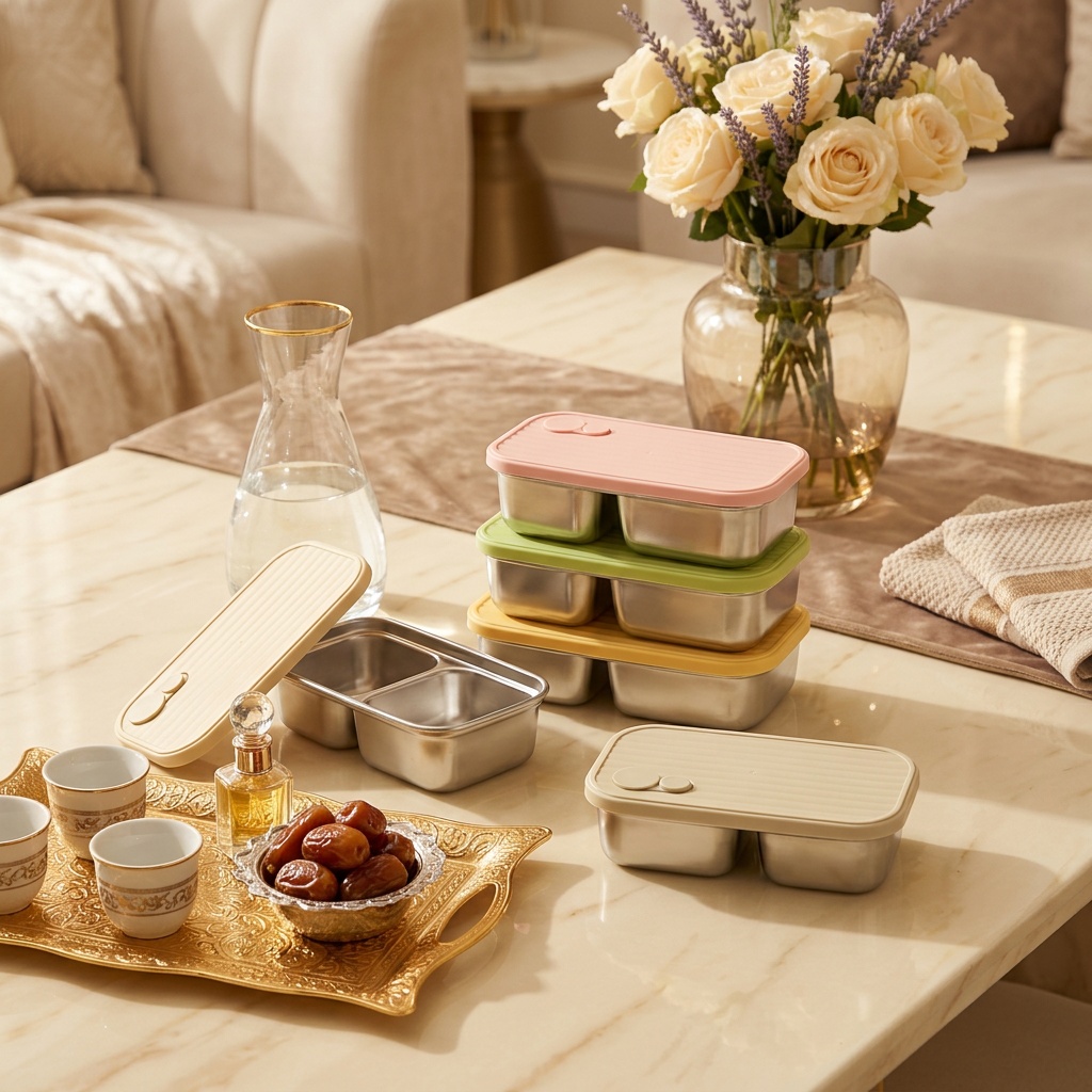 Food Storage 30 Years - 304 Stainless Steel Lunch Box Microwavable