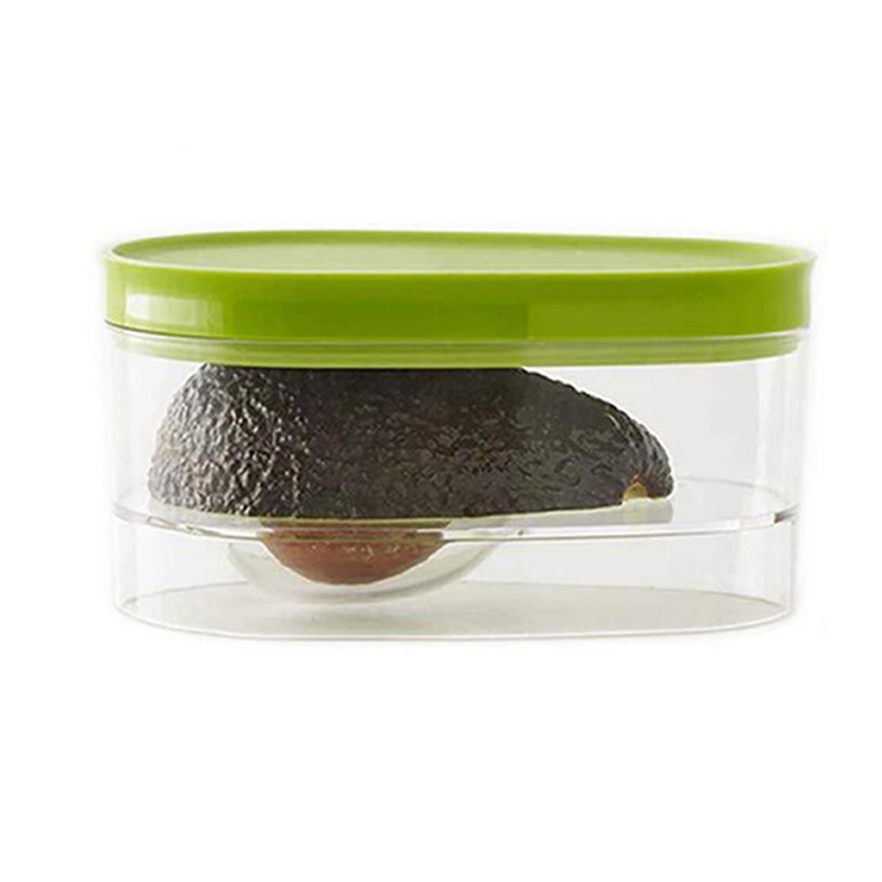 Food Storage Plastic Container - Avocado Food Storage Box Space Saver