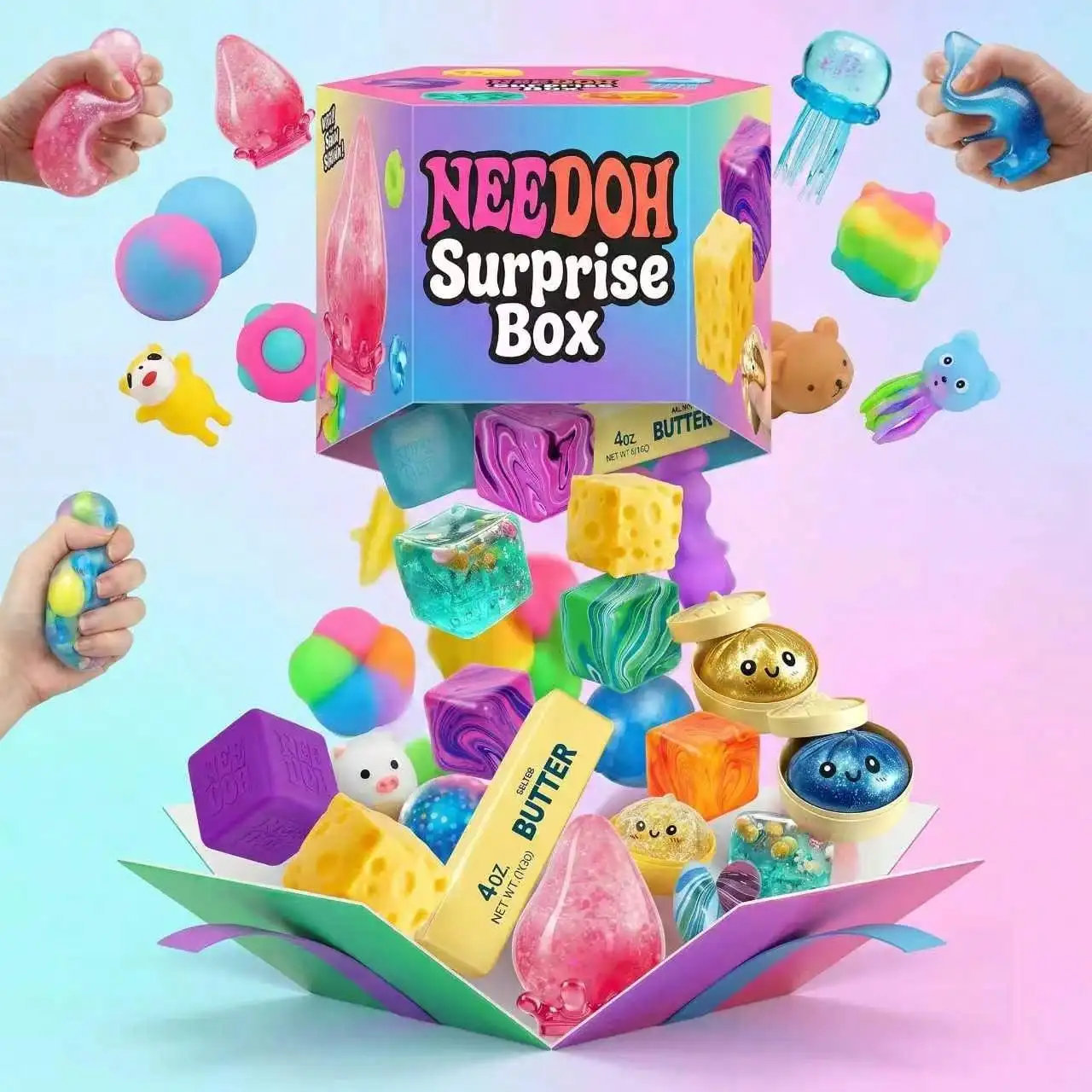 Food Storage And Containers - Surprise Box - Assorted Stress Relief