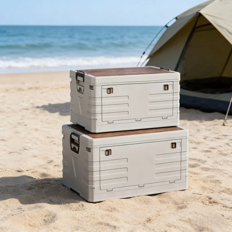 Food Storage Containers B&M - Car Storage Bin Outdoor Camping Foldable