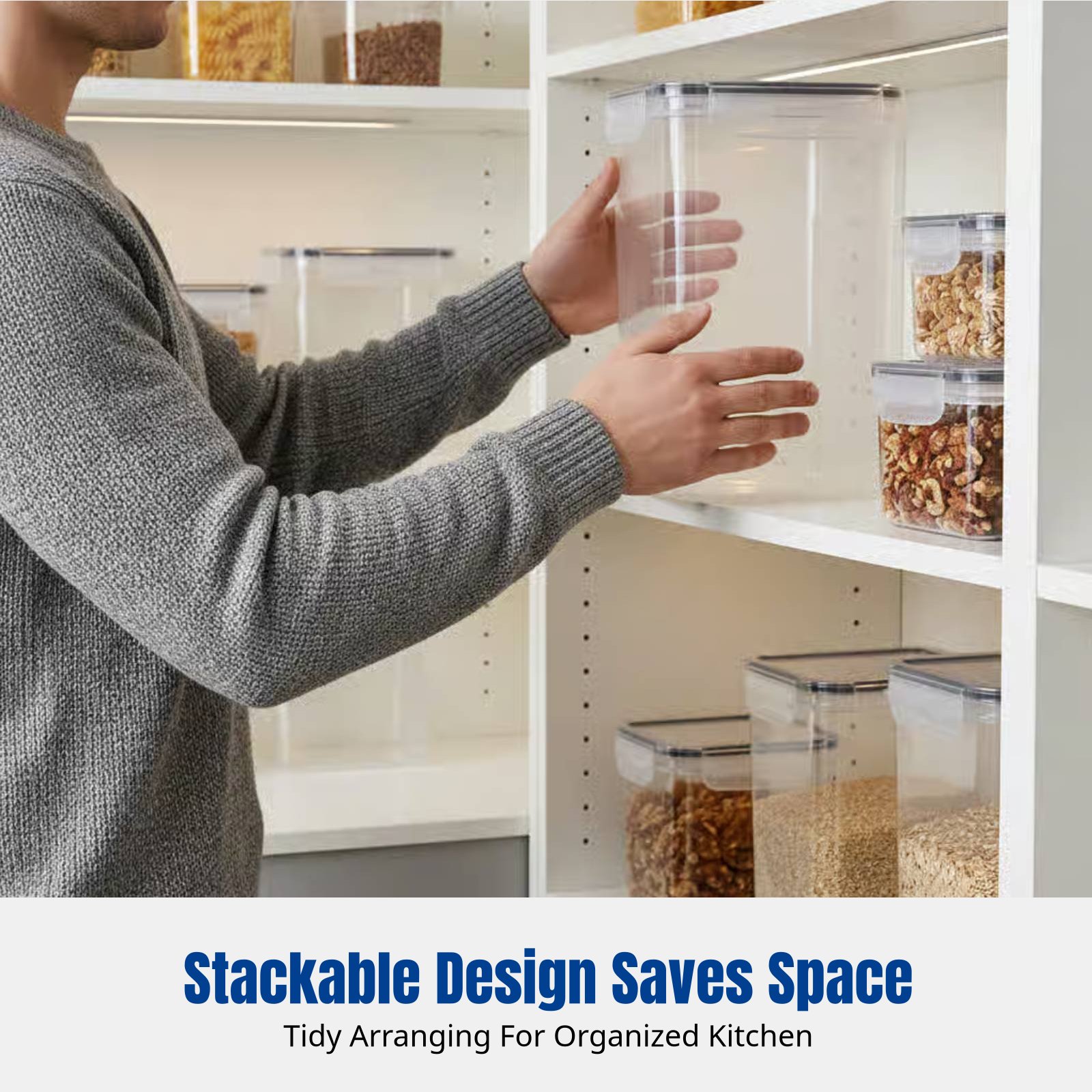 Airtight Food Storage Containe - Food Storage Plastic Container recension och pris