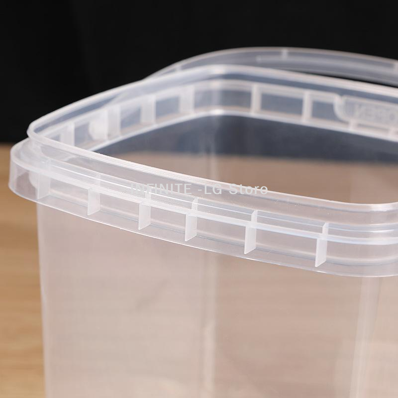 10pcs Plastic 500/1000 ML Buck - Food Storage Plastic Container recension och pris