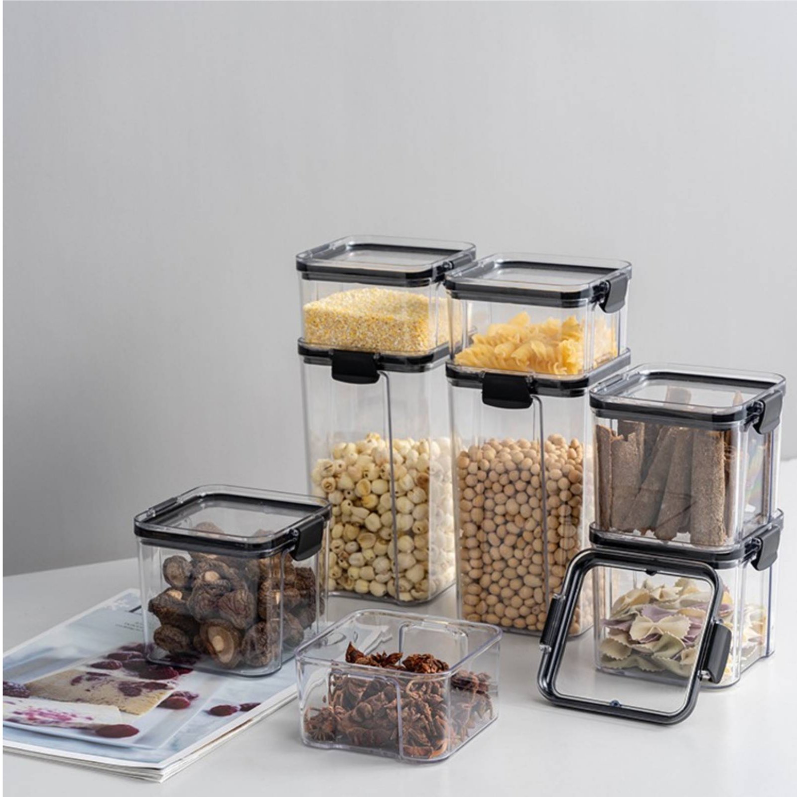 Airtight Food Storage Containe - Food Storage Plastic Container recension och pris