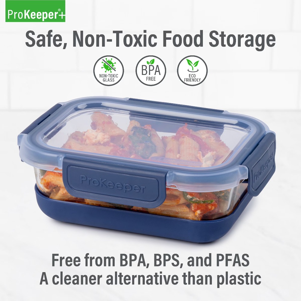 2.8 Cup Glass Food Storage Con - Food Storage Containers Glass recension och pris