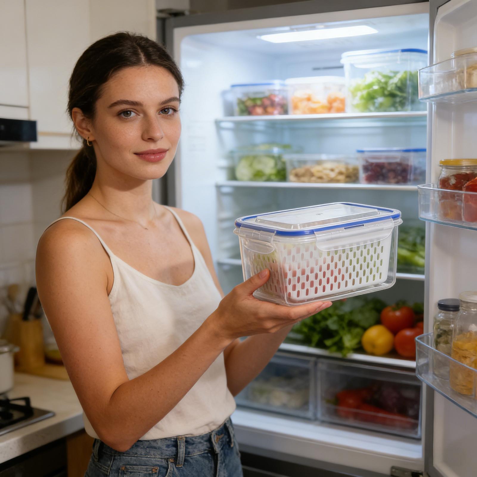 4 In 1 Food Storage Container  - Food Storage Plastic Container recension och pris