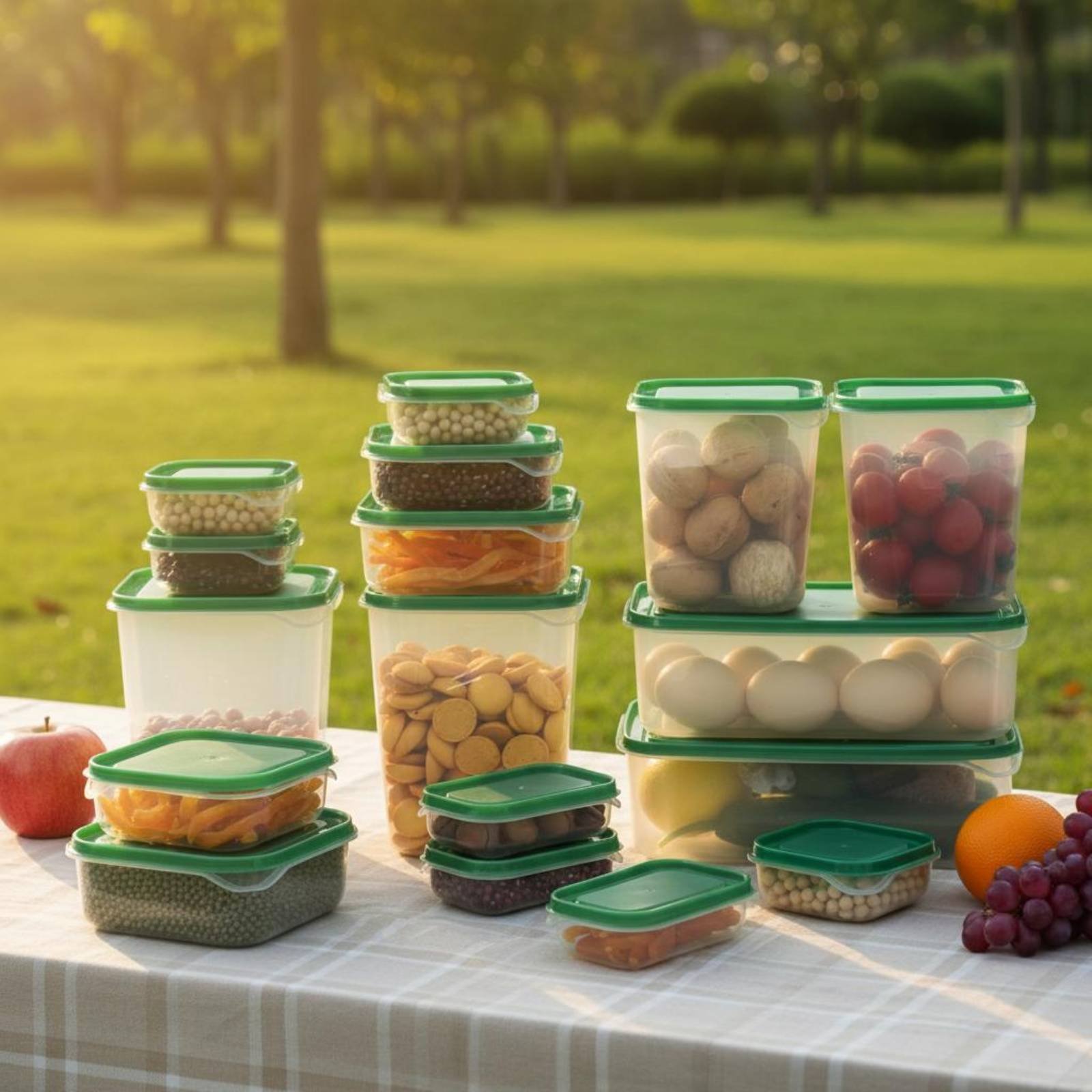 17 Pieces Fridge Storage Box S - Food Storage Plastic Container recension och pris