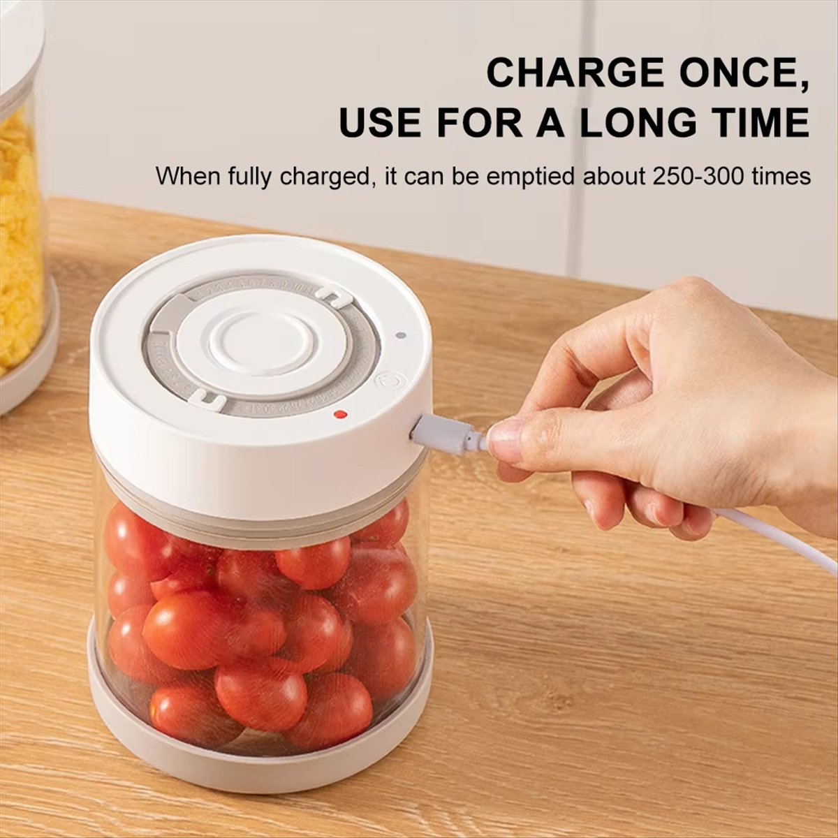 TOP RATED~ Vacuum Glass Jar fo - Food Storage Glass Containers Large recension och pris
