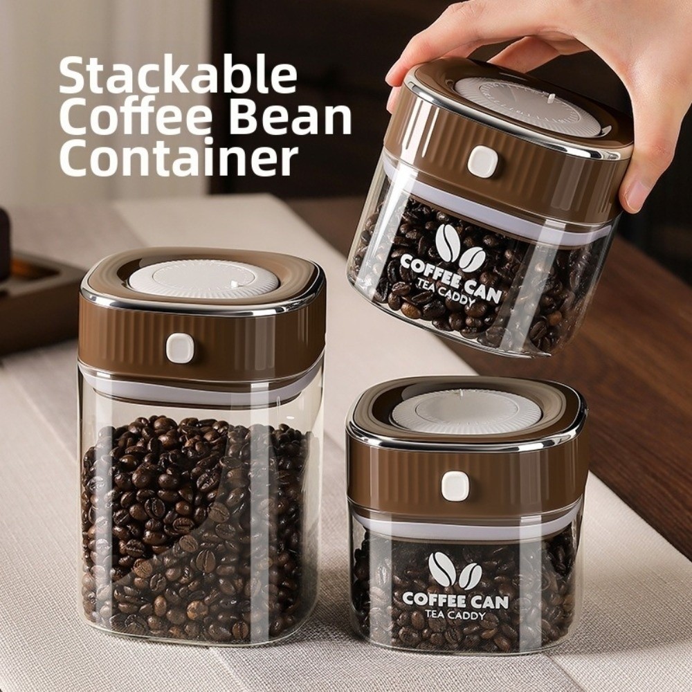 Glass Coffee Bean Container Mo - Food Storage Glass Containers Large recension och pris