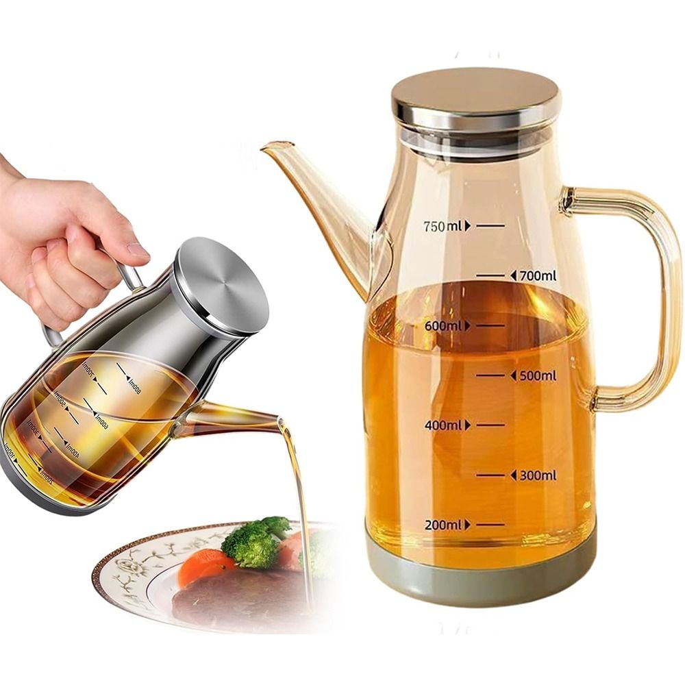 Food-grade Oil Dispenser Bottl - Food Storage Glass Containers Large recension och pris