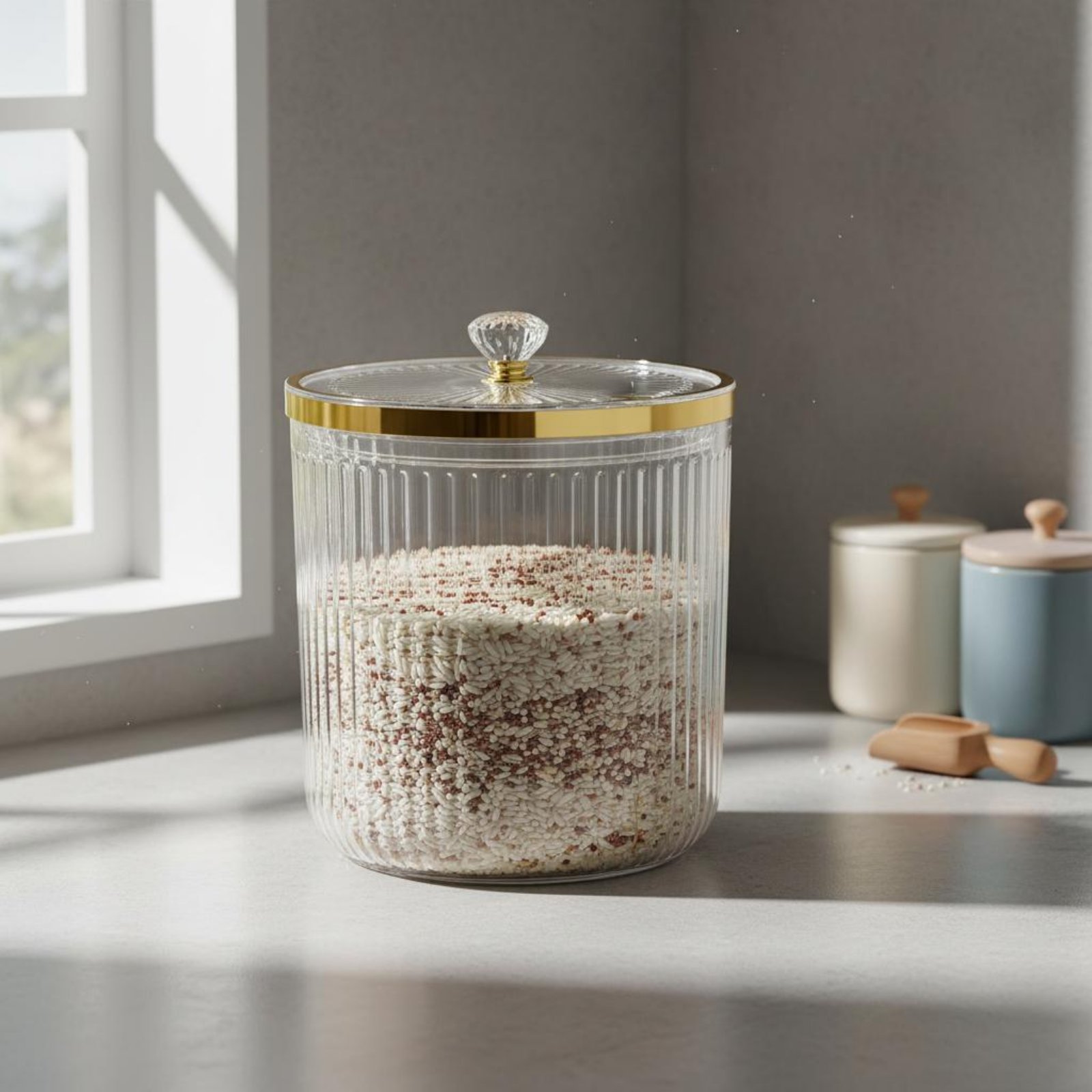 Dry Food Storage Container Wid - Food Storage Design recension och pris