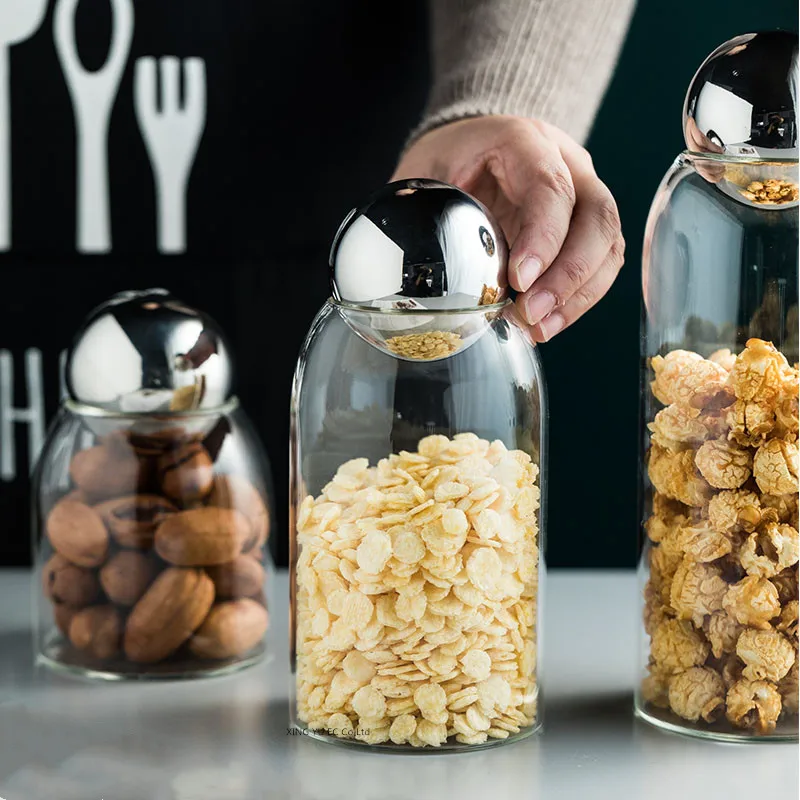 Golden Cork Cover Glass Storag - Food Storage Design recension och pris