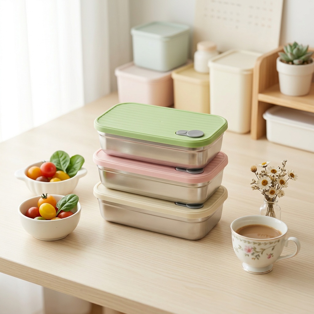 Stainless Steel Bento Box Meta - Food Storage Containers B&M recension och pris