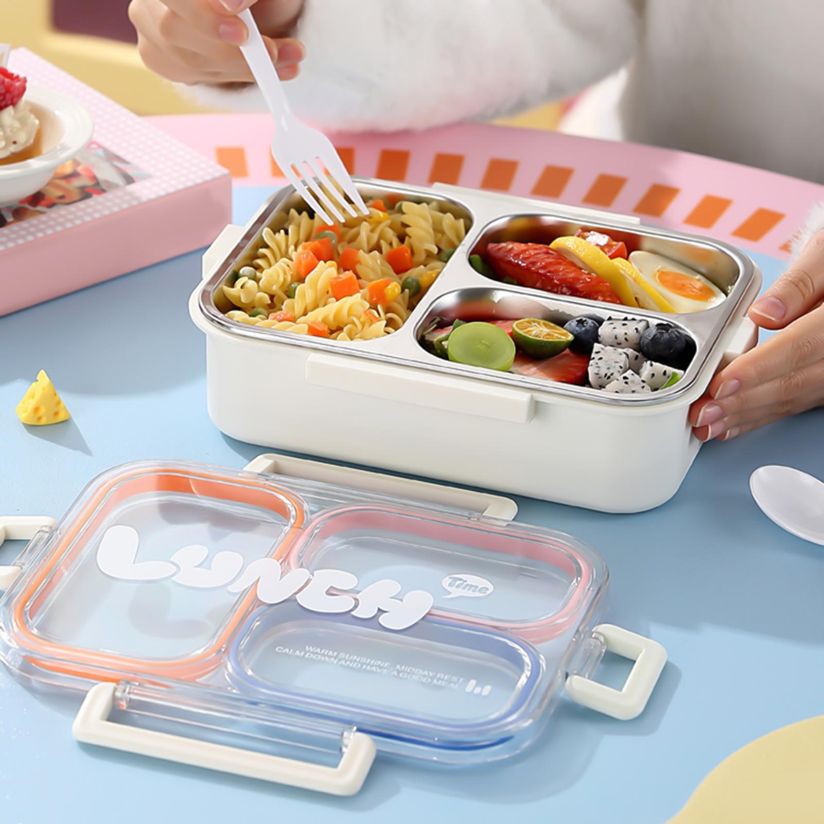 Stainless Steel Lunch Box Scho - Food Storage 30 Years recension och pris