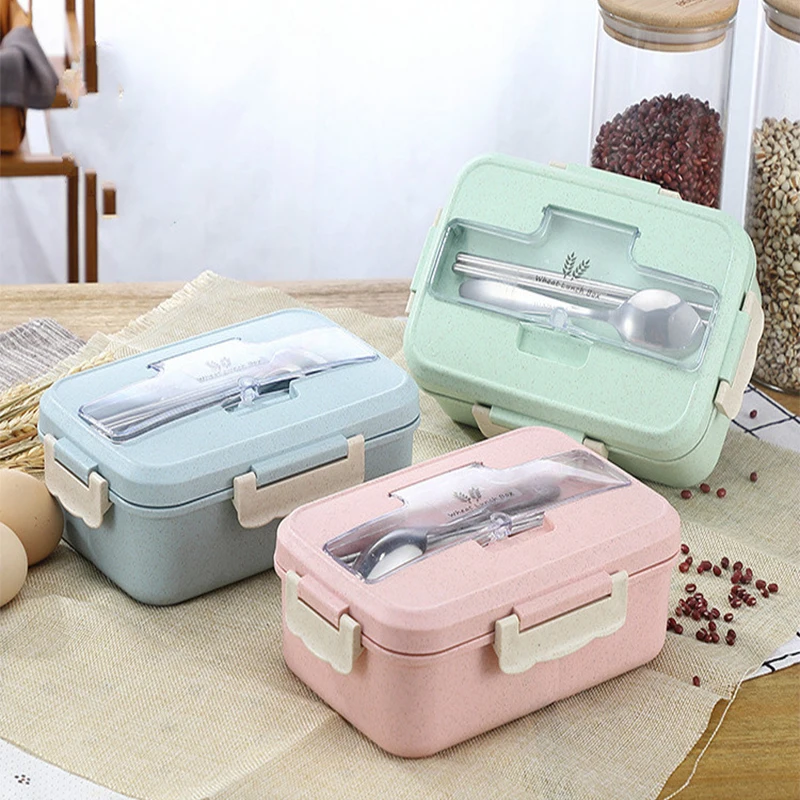 Microwave Lunch Box Wheat Stra - Food Storage Containers B&M recension och pris