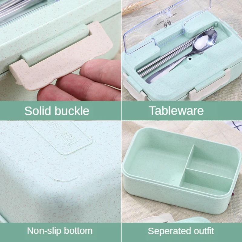 Microwave Lunch Box Wheat Stra - Food Storage Containers B&M recension och pris