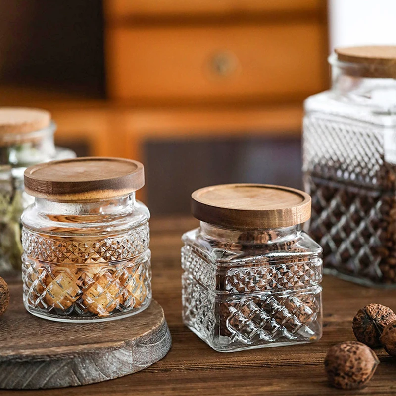 Large Capacity Glass Sealed Ja - Food Storage Glass Containers Large recension och pris