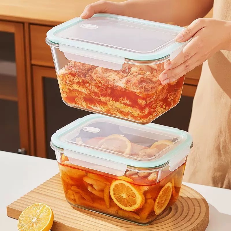 Large Capacity Borosilicate Gl - Food Storage Glass Containers Large recension och pris