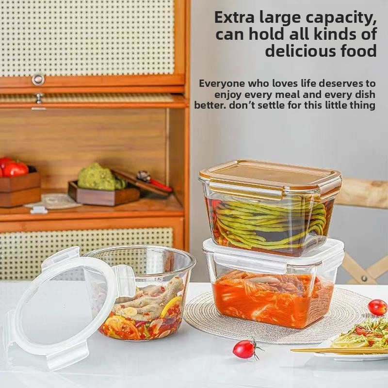 Large Capacity Borosilicate Gl - Food Storage Glass Containers Large recension och pris