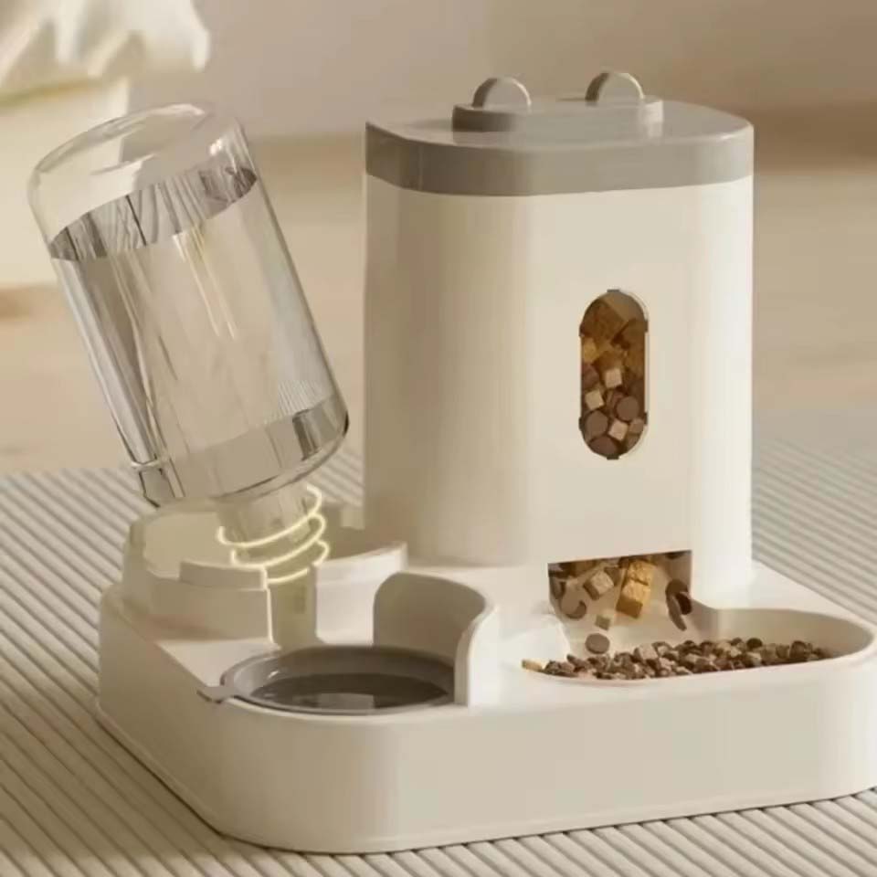 Automatic Feeder Dog Cat Food  - Food Storage Not Plastic recension och pris