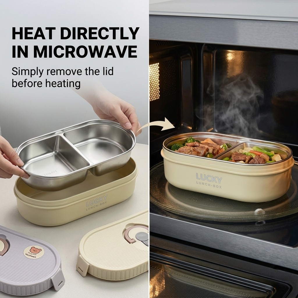 Microwave Safe Stainless Steel - Food Storage 30 Years recension och pris