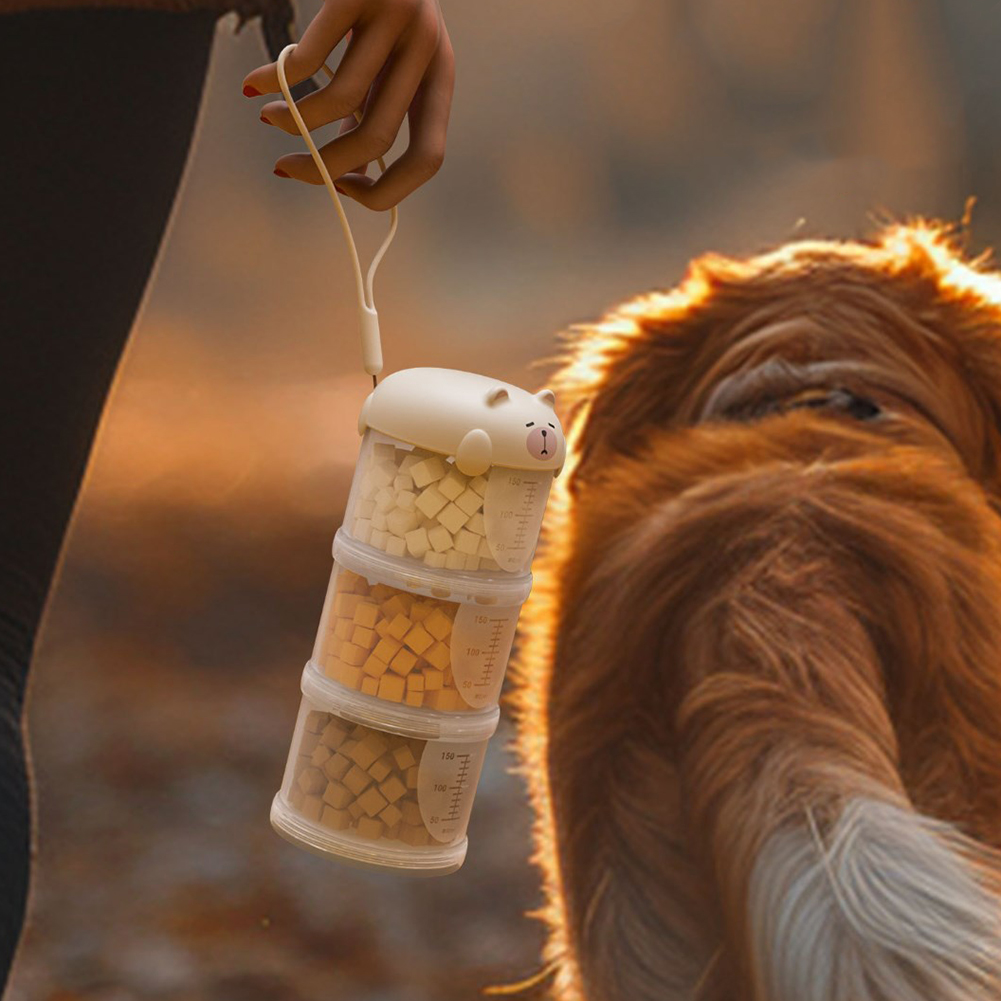 Airtight Outdoor Dog Treat Jar - Food Storage Dog recension och pris