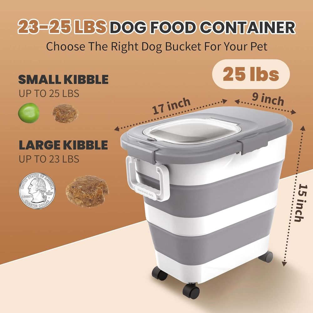 Airtight Dog Food Storage Cont - Food Storage Dog recension och pris