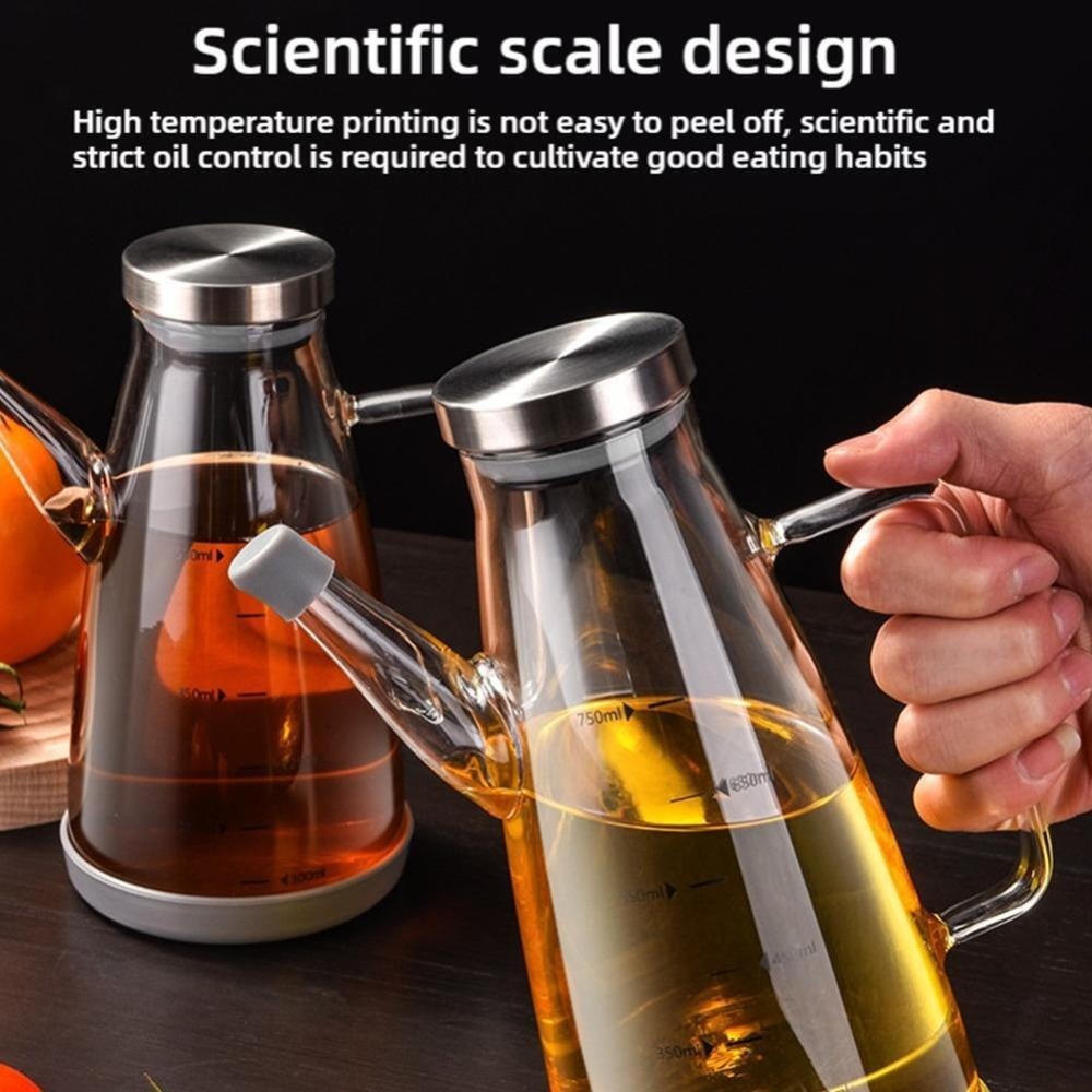 New Food-grade Oil Dispenser B - Food Storage Glass Containers Large recension och pris