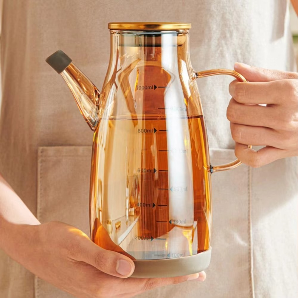 New Food-grade Oil Dispenser B - Food Storage Glass Containers Large recension och pris