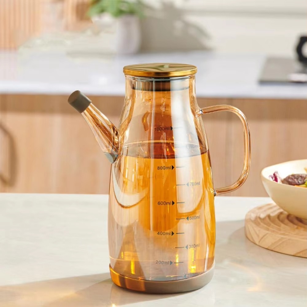 New Food-grade Oil Dispenser B - Food Storage Glass Containers Large recension och pris