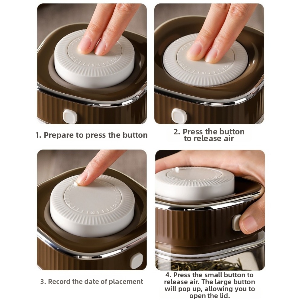Glass Coffee Bean Container Da - Food Storage Glass Containers Large recension och pris