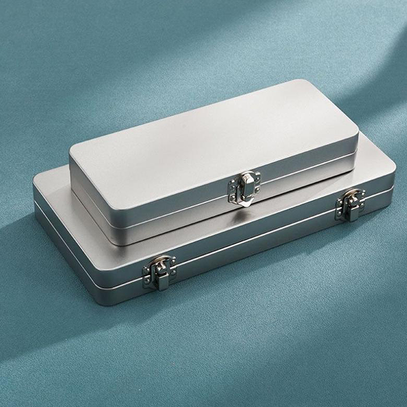 Durable Silvery Gray Metal Rec - Food Storage Containers B&M recension och pris
