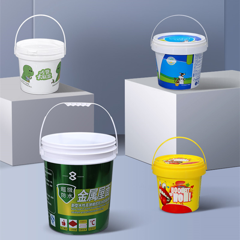 1PC 4 Liter Round Plastic Buck - Food Storage Not Plastic recension och pris