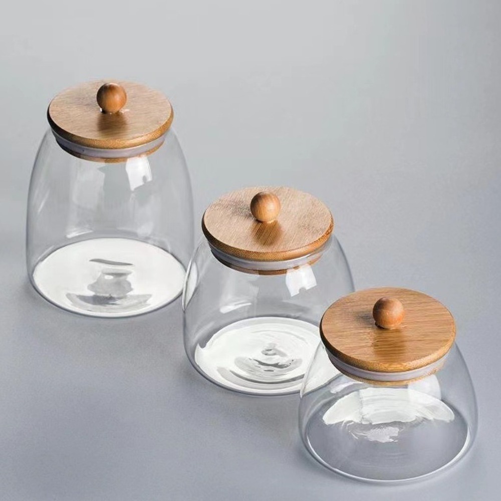 Transparent Airtight Glass Con - Food Storage Glass Containers Large recension och pris