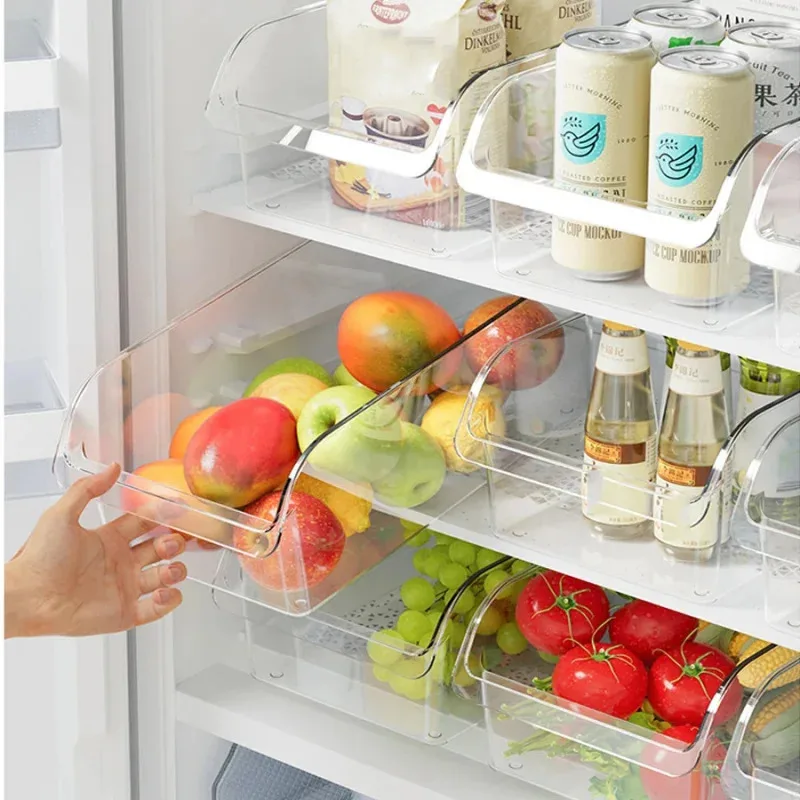 yes1/2pcs Fridge Organizer Ref - Food Storage Drawers recension och pris