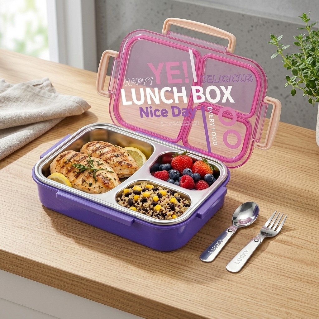 Microwavable 304 Stainless Ste - Food Storage 30 Years recension och pris