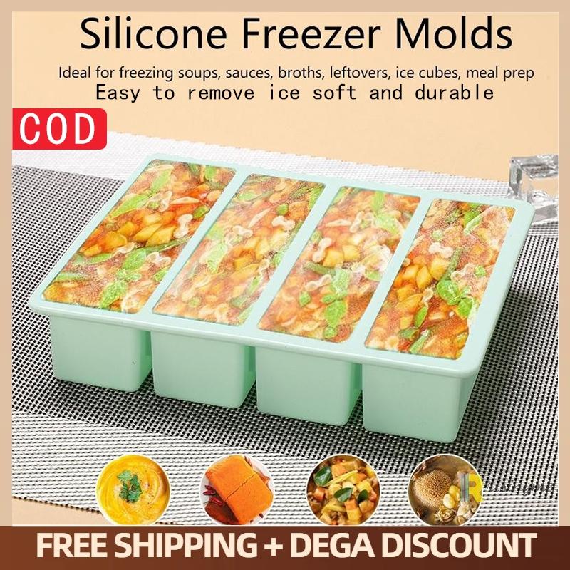 Extra Large Silicone Food Tray - Food Storage Design recension och pris