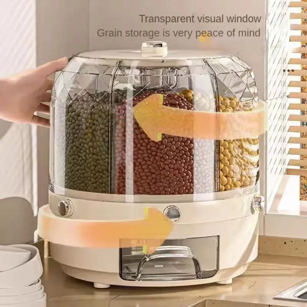 Food Grade Rotating Grain Disp - Food Storage Drawers recension och pris