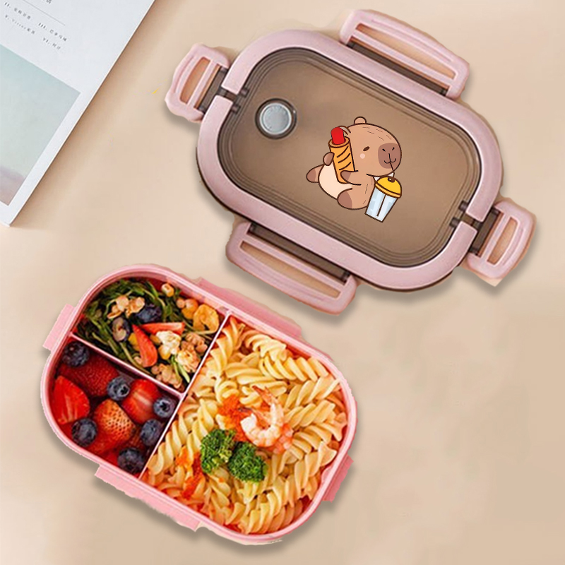 Capybara Bento Lunch Box Anime - Food Storage And Containers recension och pris