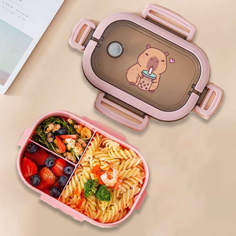 Capybara Bento Lunch Box Anime - Food Storage And Containers recension och pris