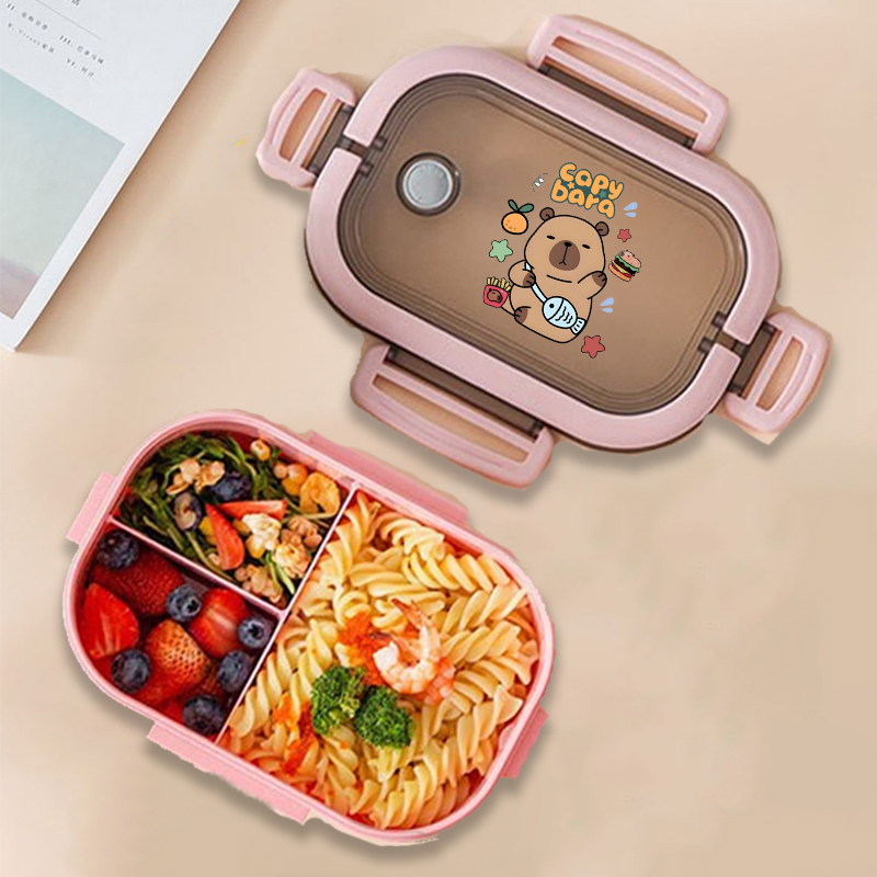 Capybara Bento Lunch Box Anime - Food Storage And Containers recension och pris