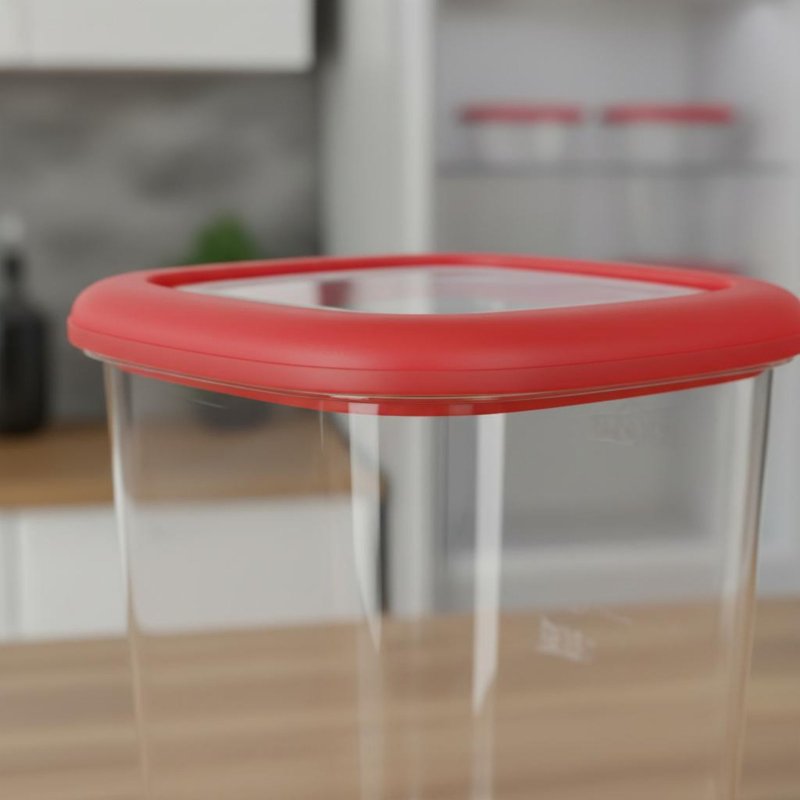 6 Pieces Airtight Food Storage - Food Storage Plastic Container recension och pris