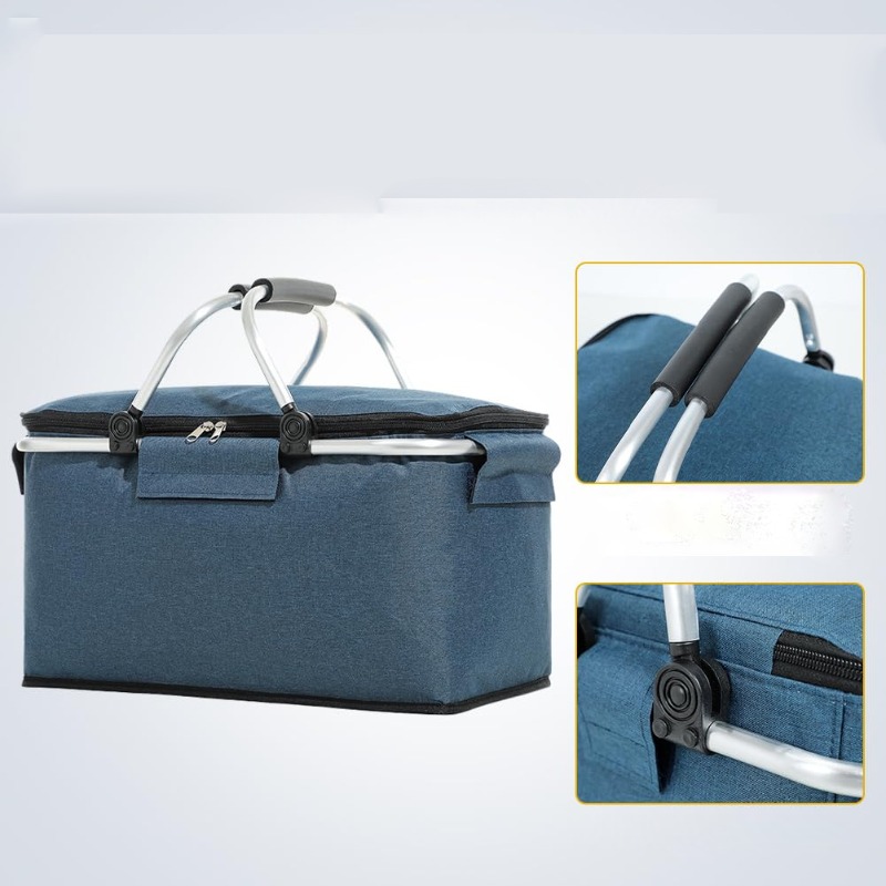Flat Foldable Oxford Picnic Ba - Food Storage Design recension och pris