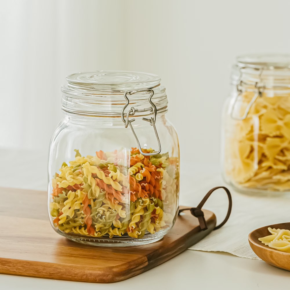 Mainstays 38 oz Glass Food Sto - Food Storage Plastic Container recension och pris