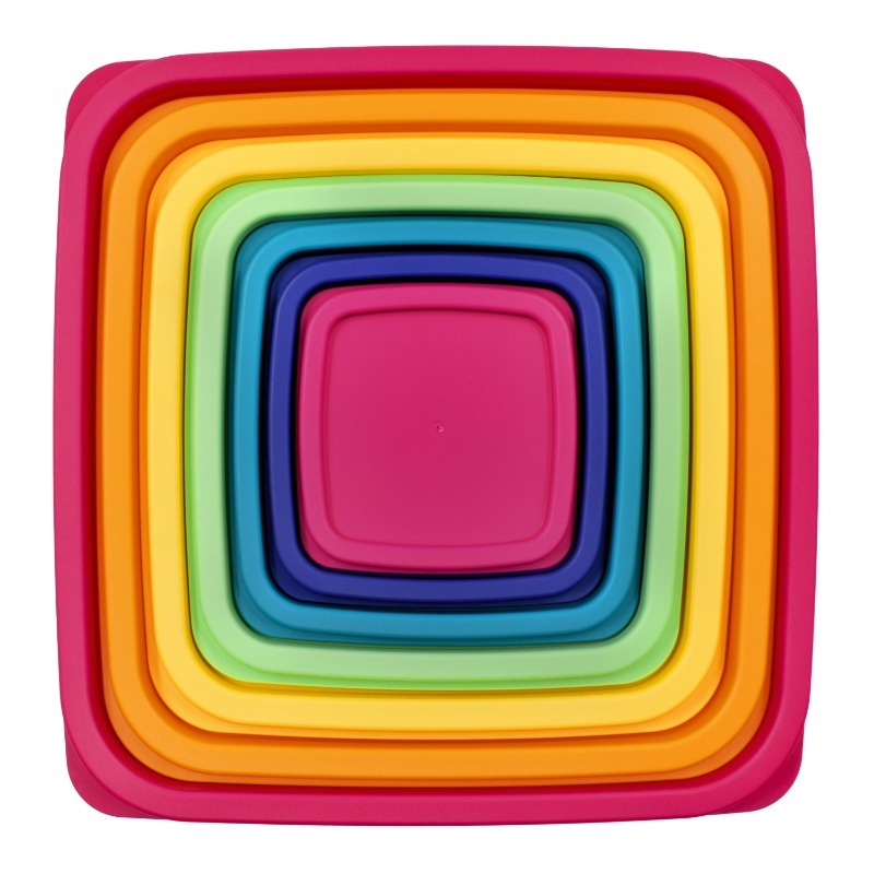 Mainstays Plastic Rainbow Food - Best Food Storage recension och pris