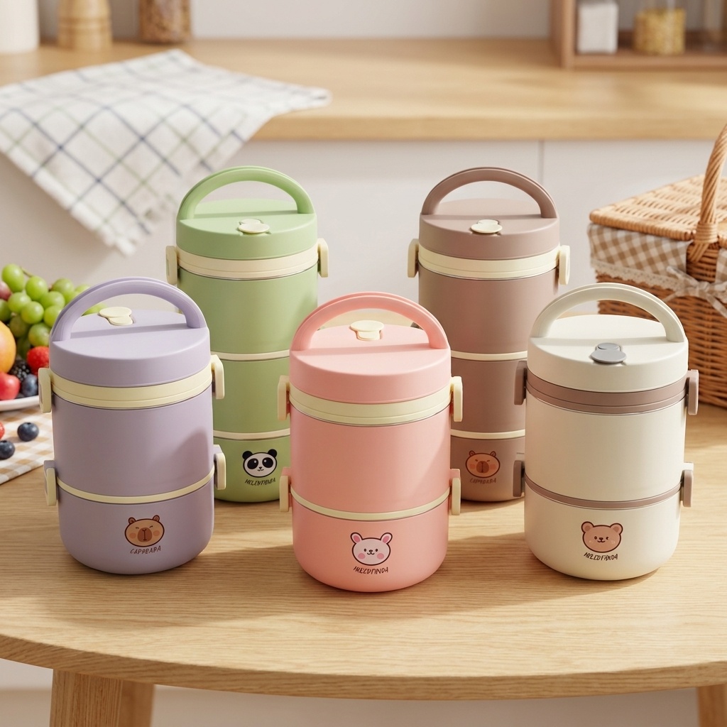 304 Stainless Steel Thermal Lu - Food Storage 30 Years recension och pris