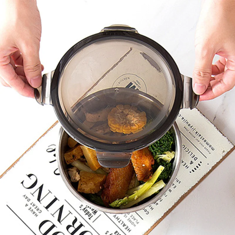 304 Stainless Steel Bento Lunc - Food Storage Containers B&M recension och pris