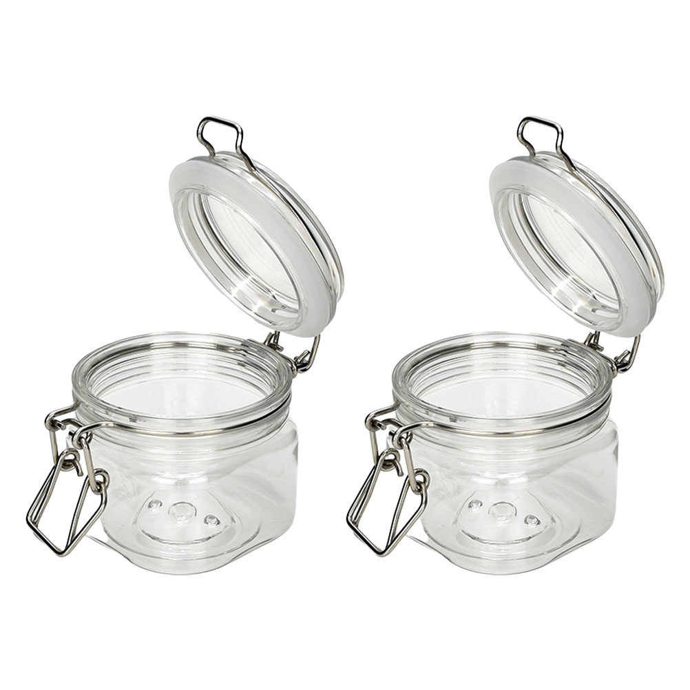2Pcs Sealed Storage Jars Trans - Food Storage Plastic Container recension och pris