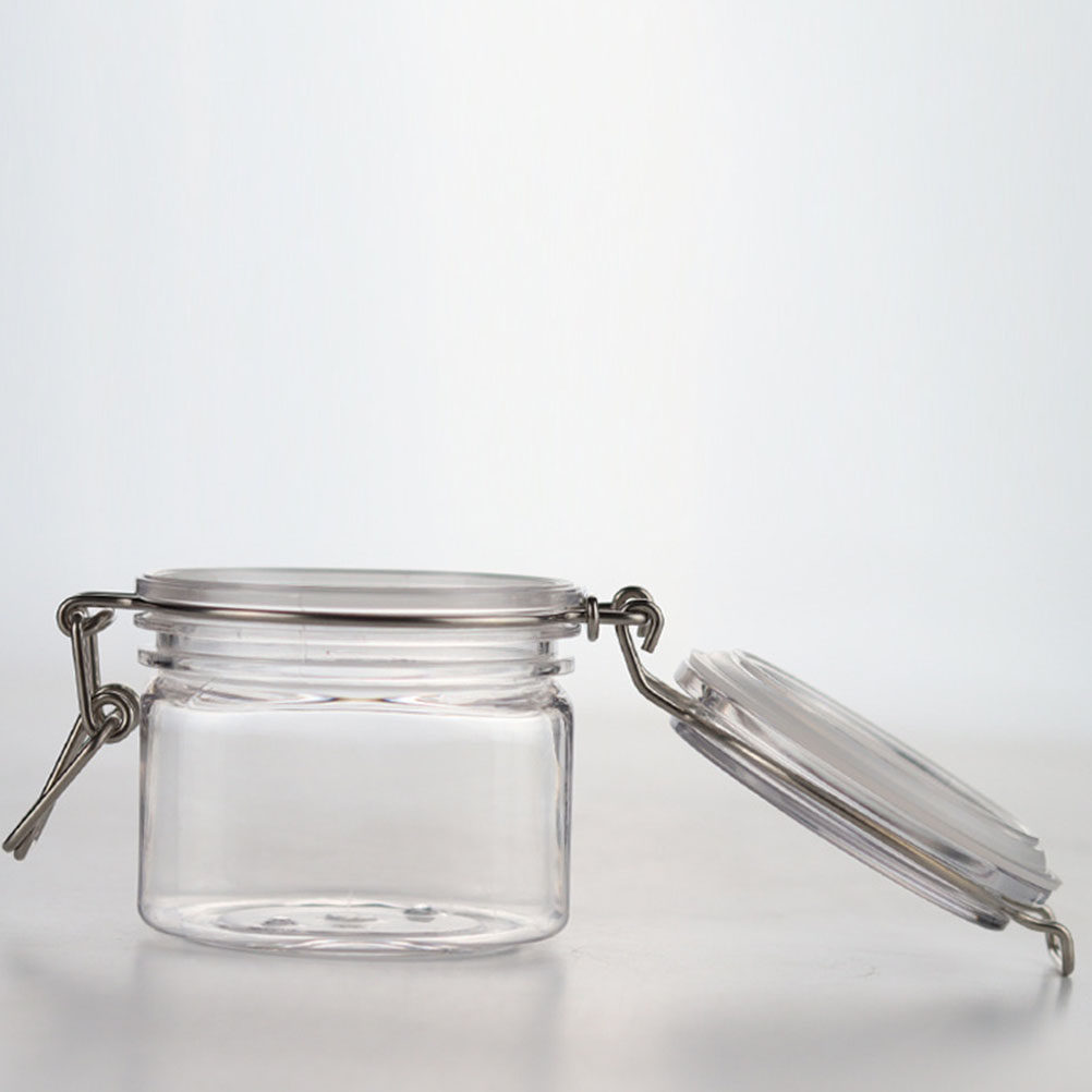 2Pcs Sealed Storage Jars Trans - Food Storage Plastic Container recension och pris